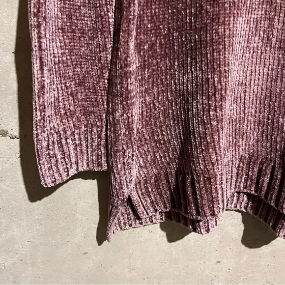 Orvis Sweater Womens L Pink Chenille V Neck Pullover Comfy Cozy - Picture 3 of 8